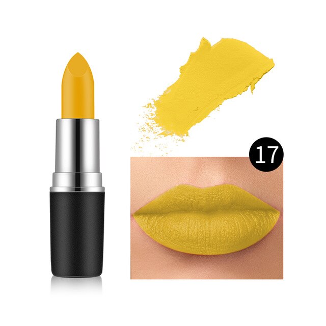 29 color waterproof lipstick matte lip gloss not easy to stick cup lasting moisturizing beauty woman cosmetics fashion makeup