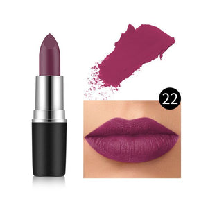 29 color waterproof lipstick matte lip gloss not easy to stick cup lasting moisturizing beauty woman cosmetics fashion makeup