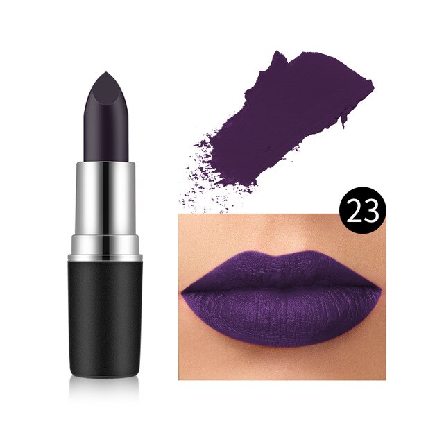 29 color waterproof lipstick matte lip gloss not easy to stick cup lasting moisturizing beauty woman cosmetics fashion makeup