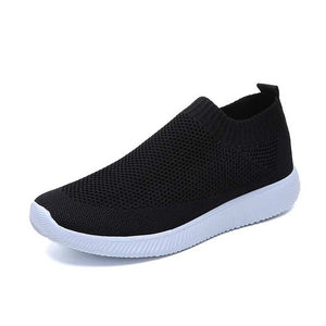 Summer Sports Shoes Women Sneakers 2020 Flat with Mesh Casual Shoes Woman Outdoor Slip-on Solid Running Shoes Women White Shoes