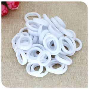 40 Pc Girl elastic hair bands Black White Hair accessories 2019 Gum For Hair ponytail Rubber Bands holder gumki do wlosow isnice