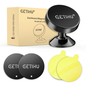 GETIHU Universal Magnetic Car Phone Holder Stand in Car For iPhone X Samsung Magnet Air Vent Mount Cell Mobile Phone Support GPS