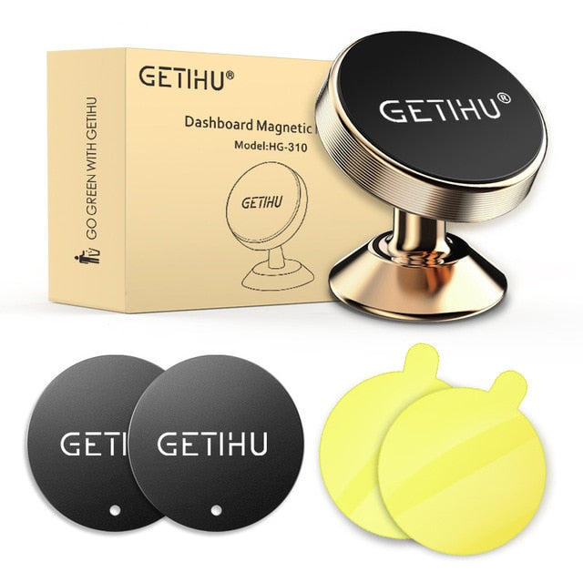 GETIHU Universal Magnetic Car Phone Holder Stand in Car For iPhone X Samsung Magnet Air Vent Mount Cell Mobile Phone Support GPS