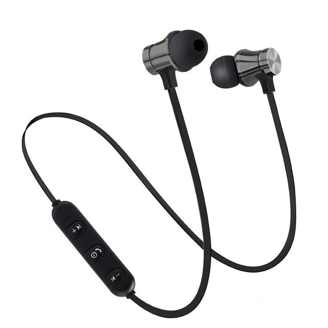 Magnetic Wireless bluetooth Earphone XT11 music headset Phone Neckband sport Earbuds Earphone with Mic For iPhone Samsung Xiaomi