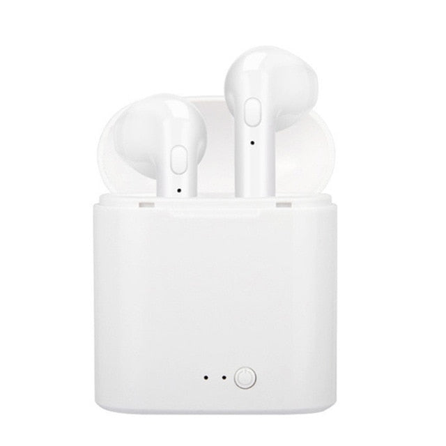 i7s Tws Wireless Headphones Bluetooth Earphones Earbuds Handsfree in ear Sports Headset with Charging Box Mic For iPhone Xiaomi