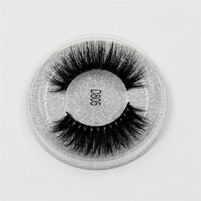 LEHUAMAO Mink Eyelashes 3D Mink Lashes Thick HandMade Full Strip Lashes Cruelty Free Mink Lashes 13 Style False Eyelashes Makeup