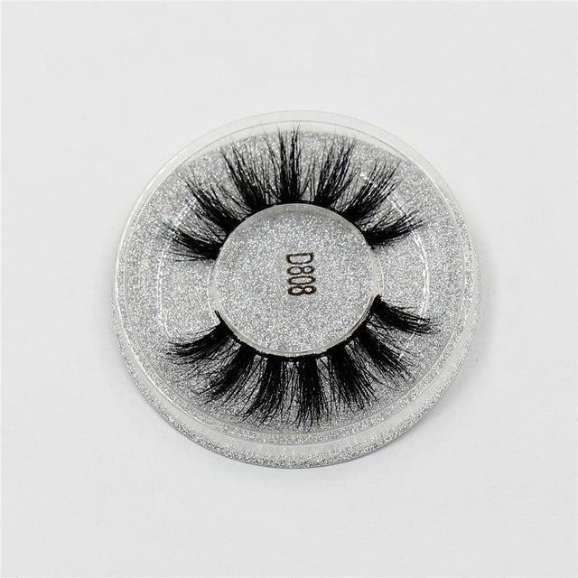 LEHUAMAO Mink Eyelashes 3D Mink Lashes Thick HandMade Full Strip Lashes Cruelty Free Mink Lashes 13 Style False Eyelashes Makeup