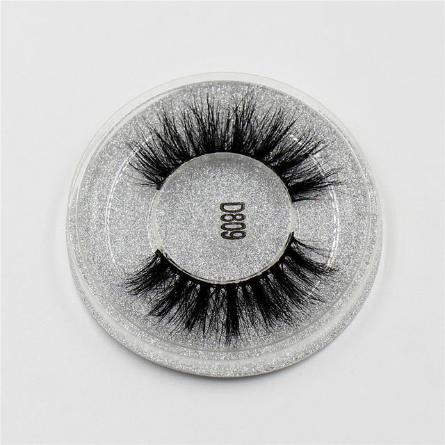 LEHUAMAO Mink Eyelashes 3D Mink Lashes Thick HandMade Full Strip Lashes Cruelty Free Mink Lashes 13 Style False Eyelashes Makeup