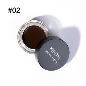 5 Color Eyebrow Tint Makeup Waterproof Eyebrow Pomade Gel Enhancer Cosmetic Eye Makeup Eye Brow Cream with Brush Professional