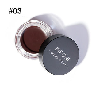 5 Color Eyebrow Tint Makeup Waterproof Eyebrow Pomade Gel Enhancer Cosmetic Eye Makeup Eye Brow Cream with Brush Professional