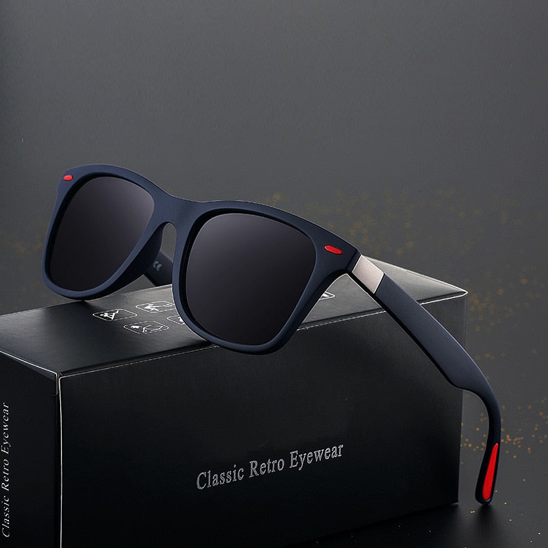 2020 New Fashion Square Ladies Polarizing Sunglasses UV400 Men's Glasses Classic Retro Brand Design Driving Sunglasses