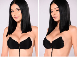 Large Size Strapless Bra Adhesive Sticky Push Up Bras For Women Rabbit Brassiere Lingerie Invisible Women Hot